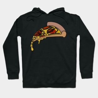 Joey loves pizza - green Hoodie